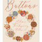 Tilda buttons: Creating Memories Autumn  -  12mm