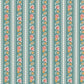 Tilda Village Life ~ Agnes Teal  -  Teal Fabric