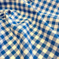 Yarn Dyed Cotton Gingham 9mm  -  Cobalt