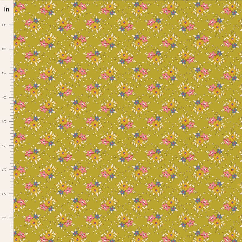 Frida Lime by Tilda  -  Lime Fabric