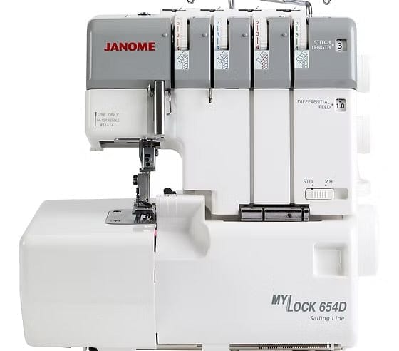 Mylock 654D  Launch offer £529 saving £50  -  sewing machine