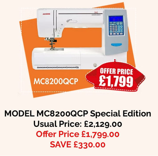 MC8200QCP  SAVE £330  -  sewing machine