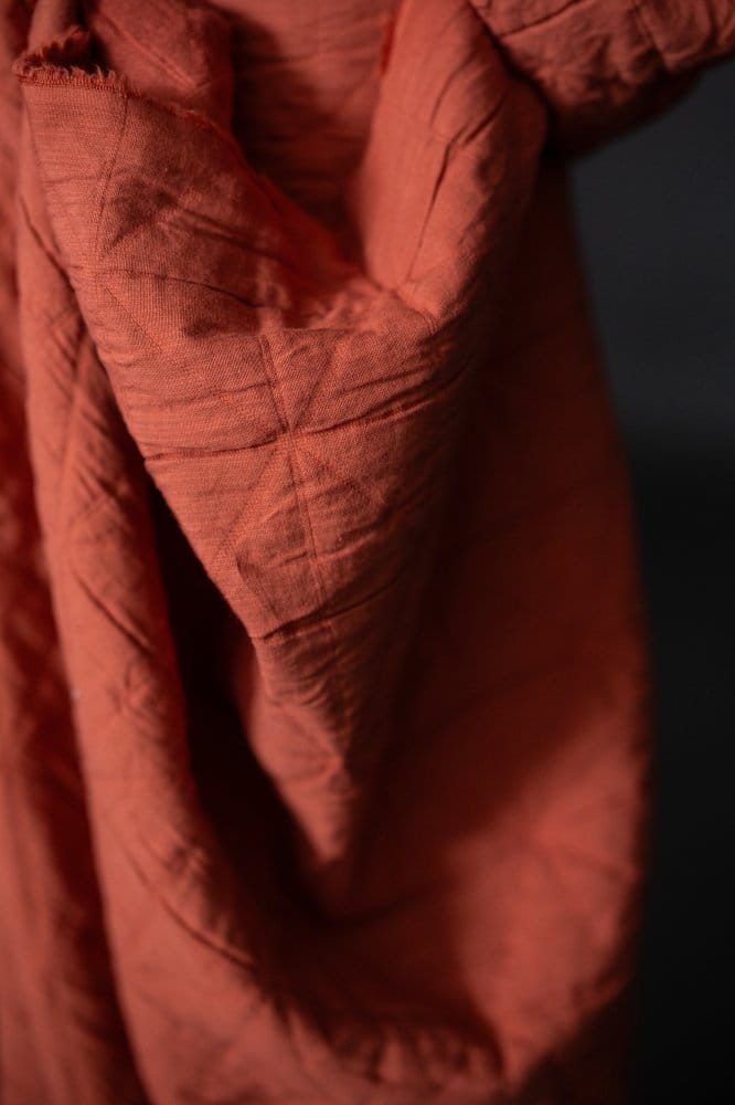 Orange Spritz Jacquard Cotton Merchant & Mills  -  Orange Spritz