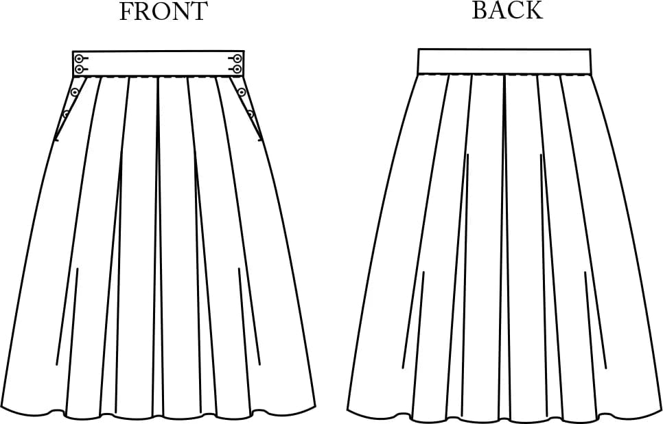 Shepherd Skirt Pattern  - 