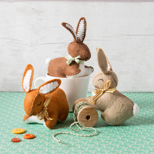 Bunnies Felt Craft Kit  - 