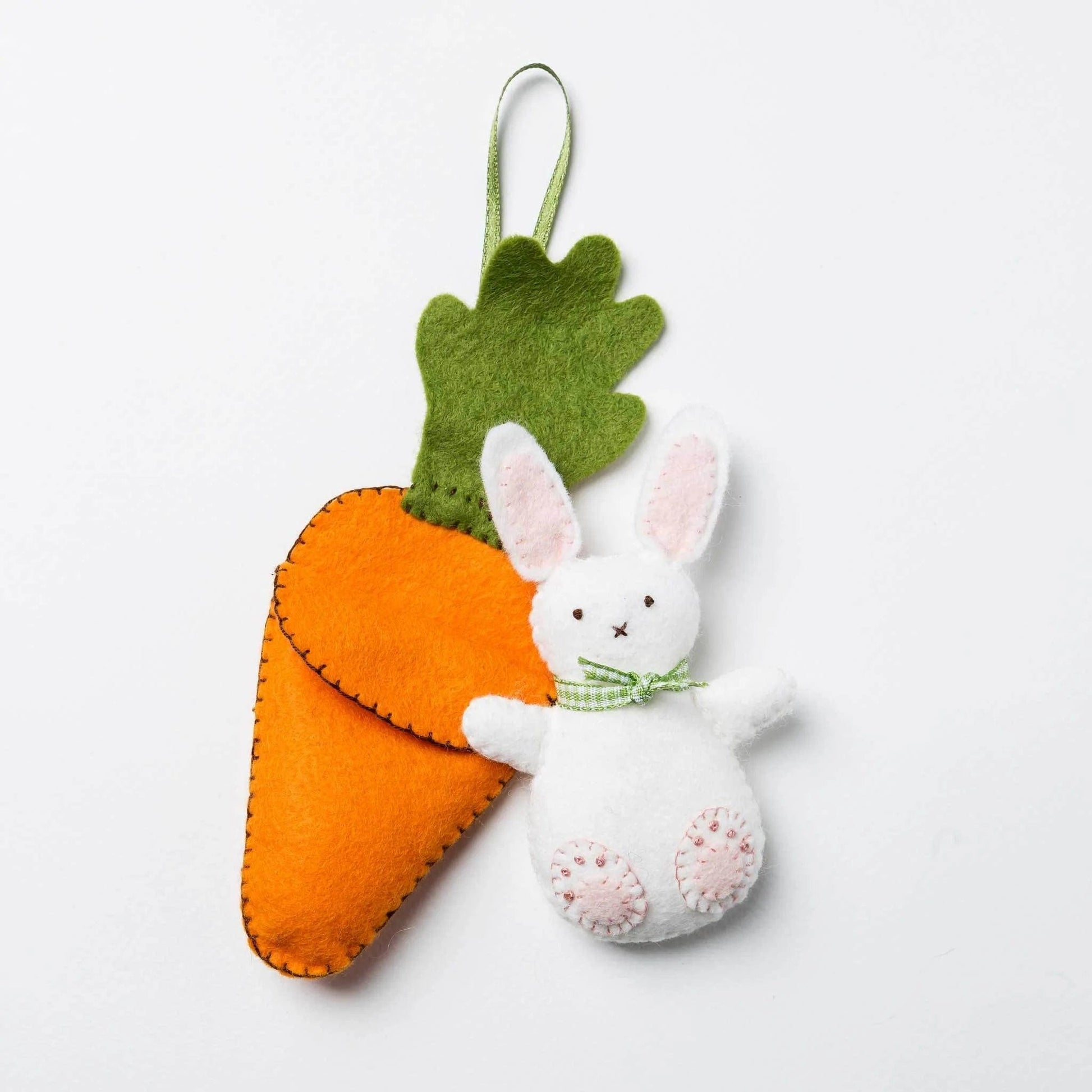 Bunny in Carrot Bed Felt Craft Kit  - 