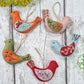Folk Birds Felt Craft Kit  - 