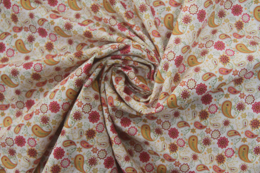 Paisley Party  -  Orange